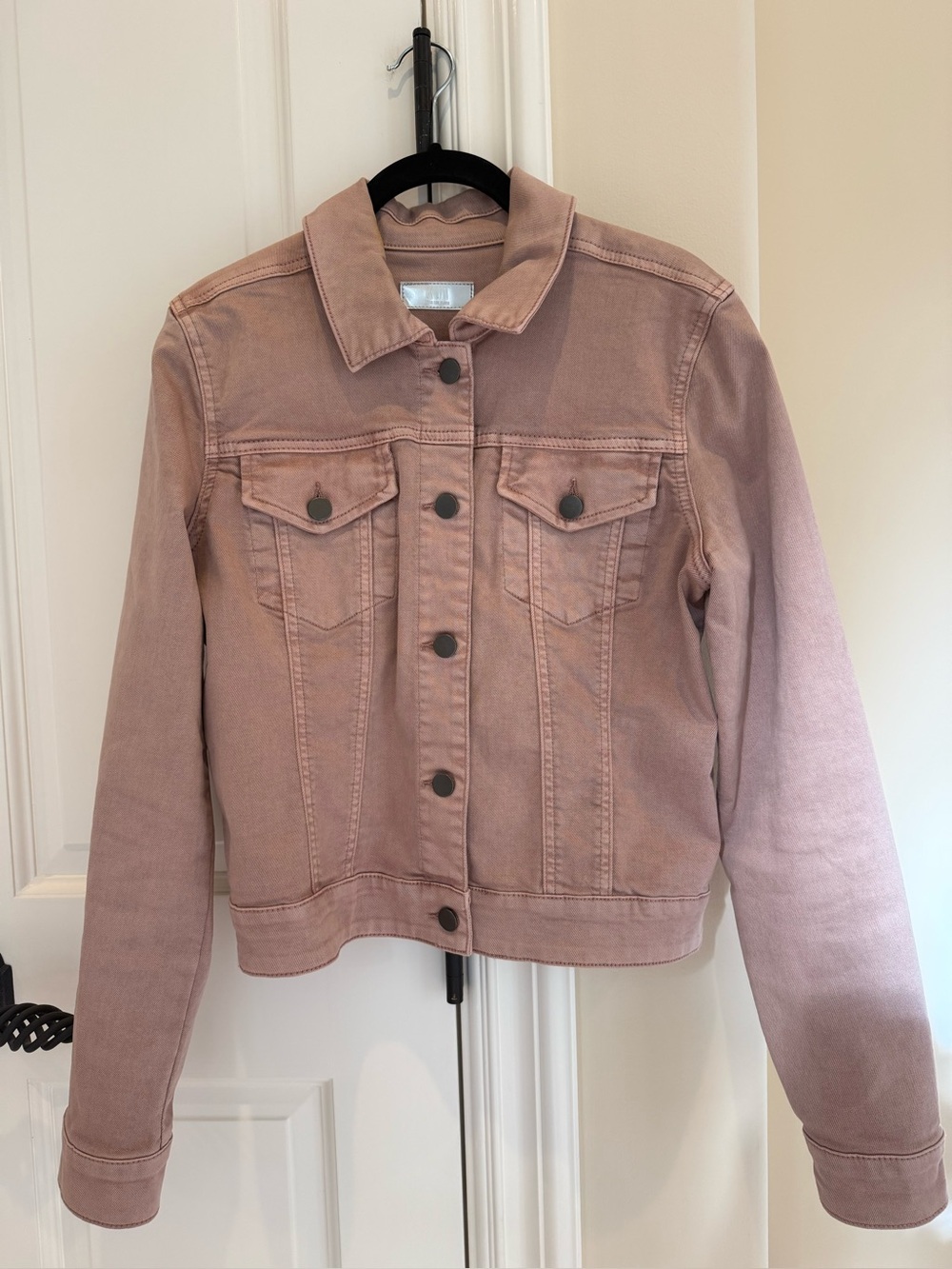 Kut from the Kloth Dusty Pink Denim Jacket